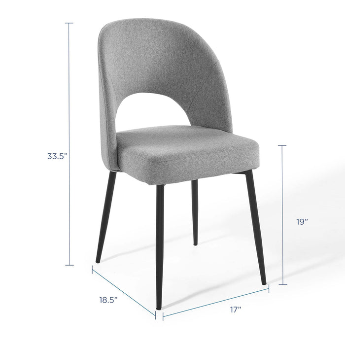 Modway Rouse Dining Side Chair Upholstered Fabric Set of 2 - View 9