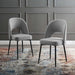 Modway Rouse Dining Side Chair Upholstered Fabric Set of 2 - Installation View