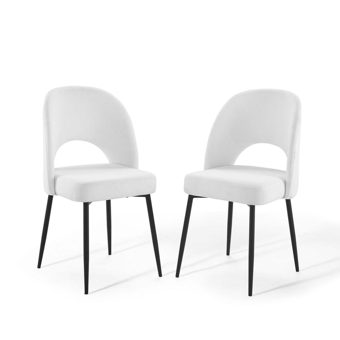 Modway Rouse Dining Side Chair Upholstered Fabric Set of 2 - View 16