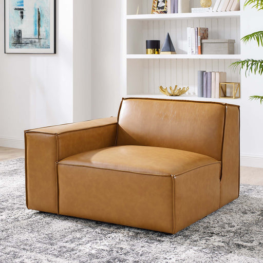 Restore Left-Arm Vegan Leather Sectional Sofa Chair - Modway \living\sectionals