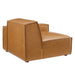 Restore Right-Arm Vegan Leather Sectional Sofa Chair - view 6