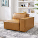 Restore Right-Arm Vegan Leather Sectional Sofa Chair - Modway \living\sectionals