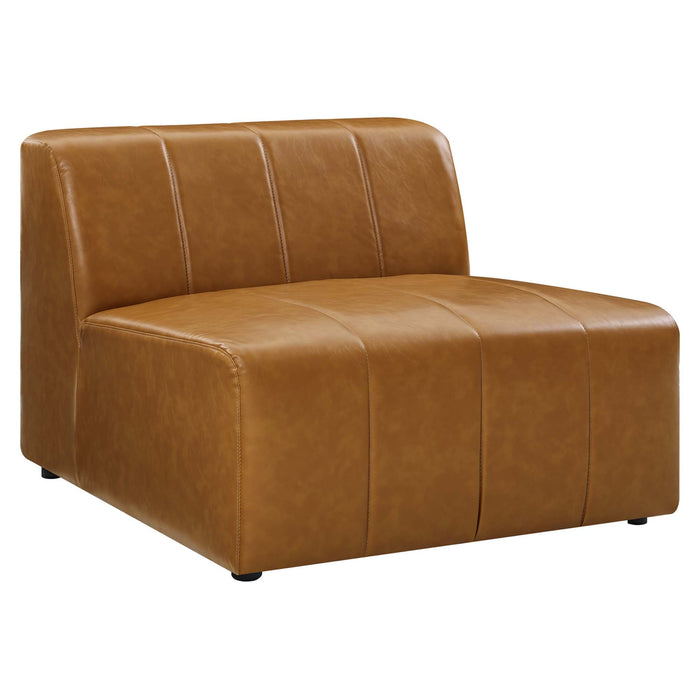 Bartlett Vegan Leather 3-Piece Sofa by Modway - specifications diagram