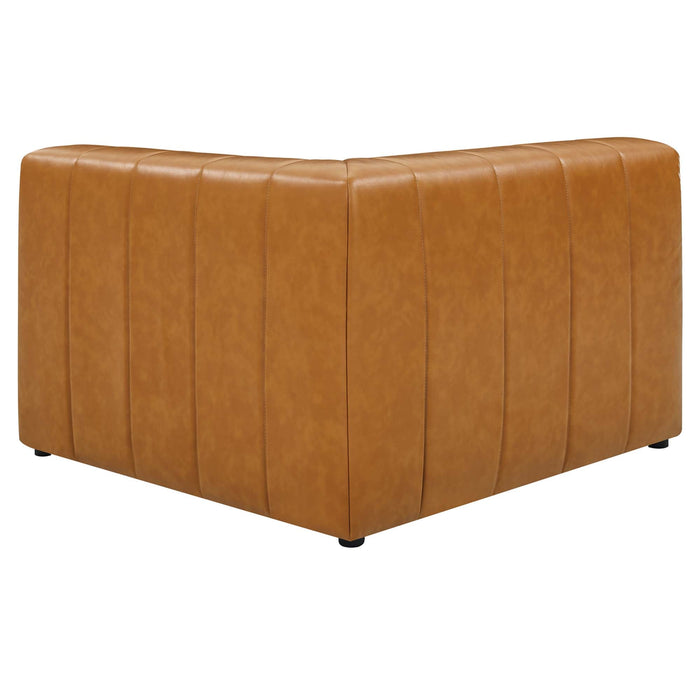 Bartlett Vegan Leather 4-Piece Sectional Sofa by Modway - feature highlight
