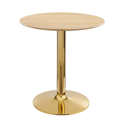 Modway Verne 28" Dining Table in White - Detail View