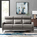 Huxley Leather Sofa - in lifestyle setting