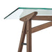 Modway Steadfast Glass Top Office Desk - Features