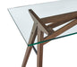 Modway Steadfast Glass Top Office Desk - Installation View