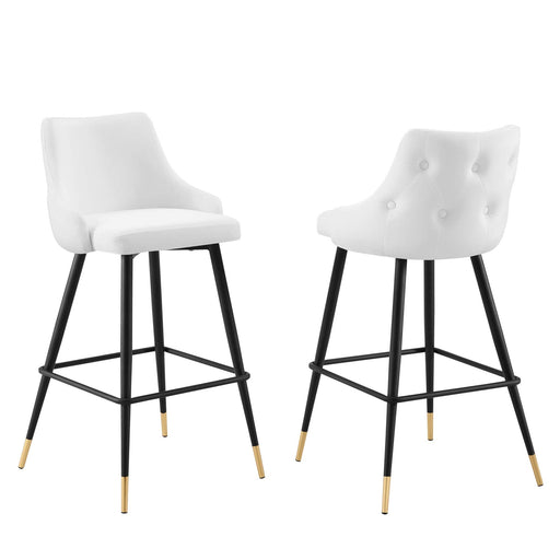 Modway Adorn Performance Velvet Bar Stool Set of 2 - Product Image 35