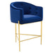 Modway Savour Tufted Performance Velvet Counter Stool Set of 2 Living Room Furniture - Close-Up