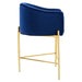 Modway Savour Tufted Performance Velvet Counter Stool Set of 2 Living Room Furniture - Lifestyle View