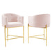 Modway Savour Tufted Performance Velvet Counter Stool Set of 2 Living Room Furniture - View 17