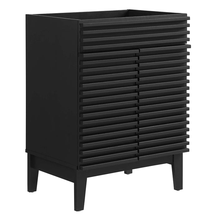 Modway Render 18" and 24" Bathroom Cabinets Basin Not Included Storage Shelf - View 107