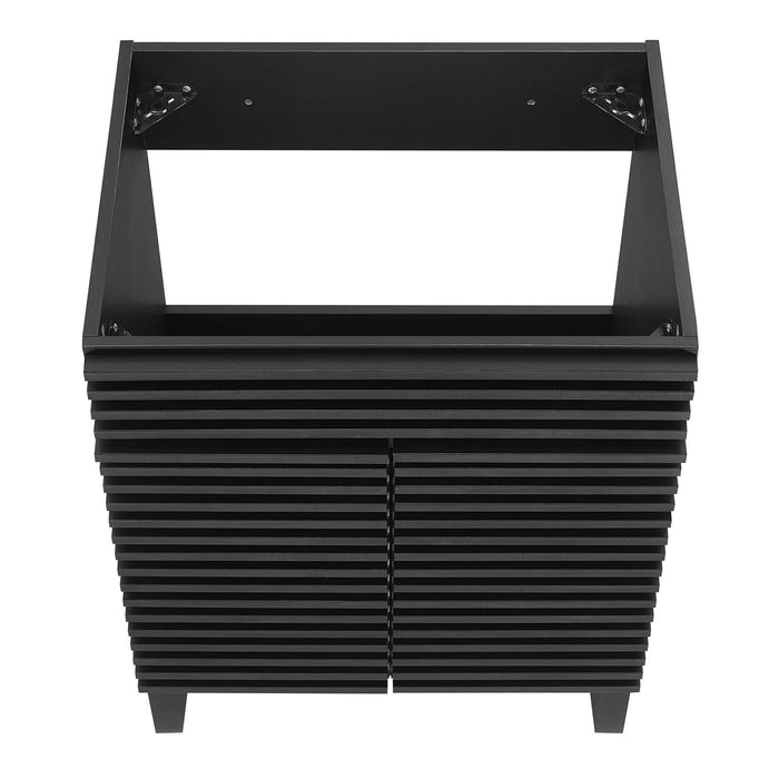 Modway Render 18" and 24" Bathroom Cabinets Basin Not Included Storage Shelf - Features