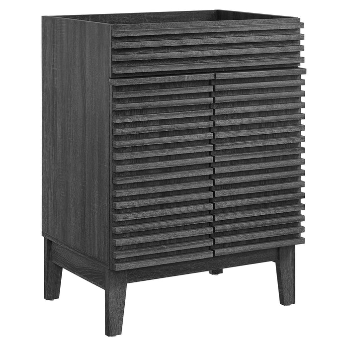 Modway Render 18" and 24" Bathroom Cabinets Basin Not Included Storage Shelf - View 108