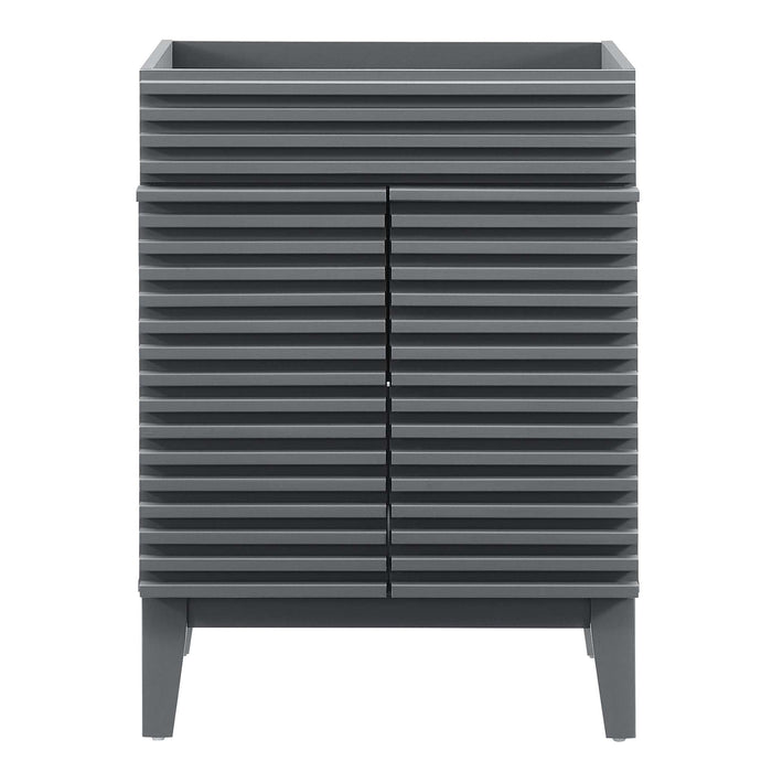 Modway Render 18" and 24" Bathroom Cabinets Basin Not Included Storage Shelf - View 20