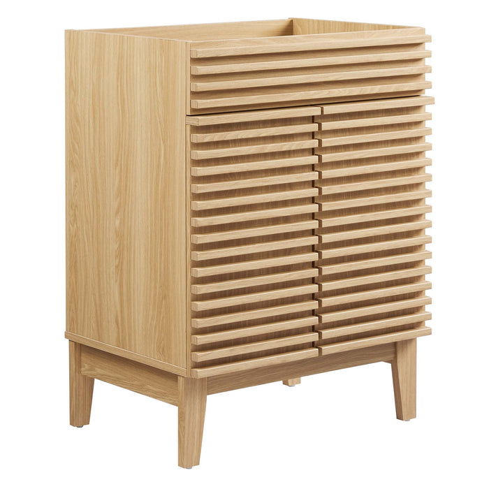 Modway Render 18" and 24" Bathroom Cabinets Basin Not Included Storage Shelf - View 109