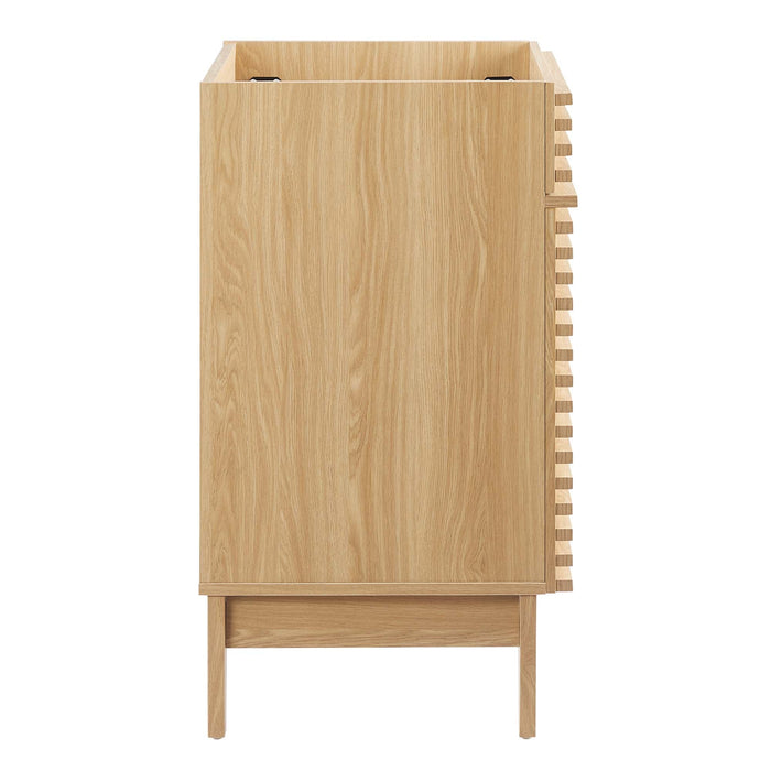 Modway Render 18" and 24" Bathroom Cabinets Basin Not Included Storage Shelf - View 25