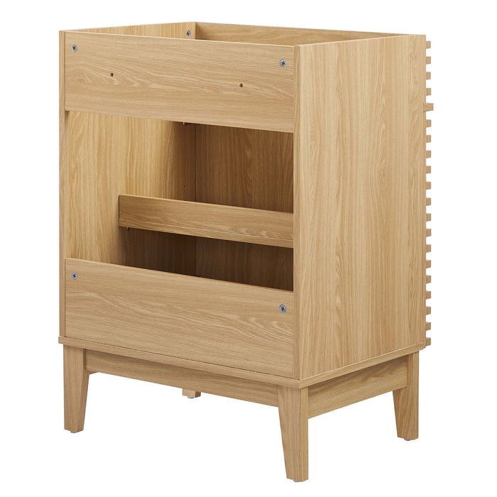 Modway Render 18" and 24" Bathroom Cabinets Basin Not Included Storage Shelf - View 26