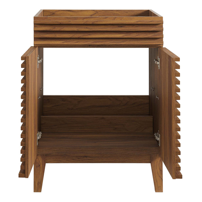 Modway Render 18" and 24" Bathroom Cabinets Basin Not Included Storage Shelf - View 35