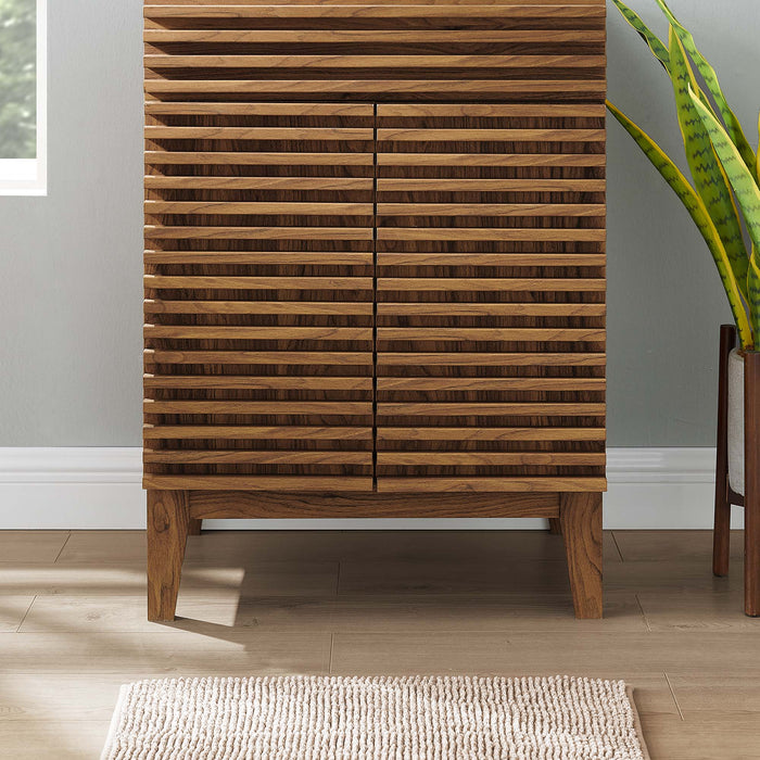 Modway Render 18" and 24" Bathroom Cabinets Basin Not Included Storage Shelf - View 30
