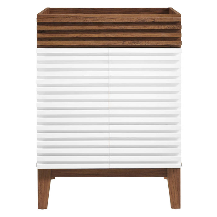 Modway Render 18" and 24" Bathroom Cabinets Basin Not Included Storage Shelf - View 48