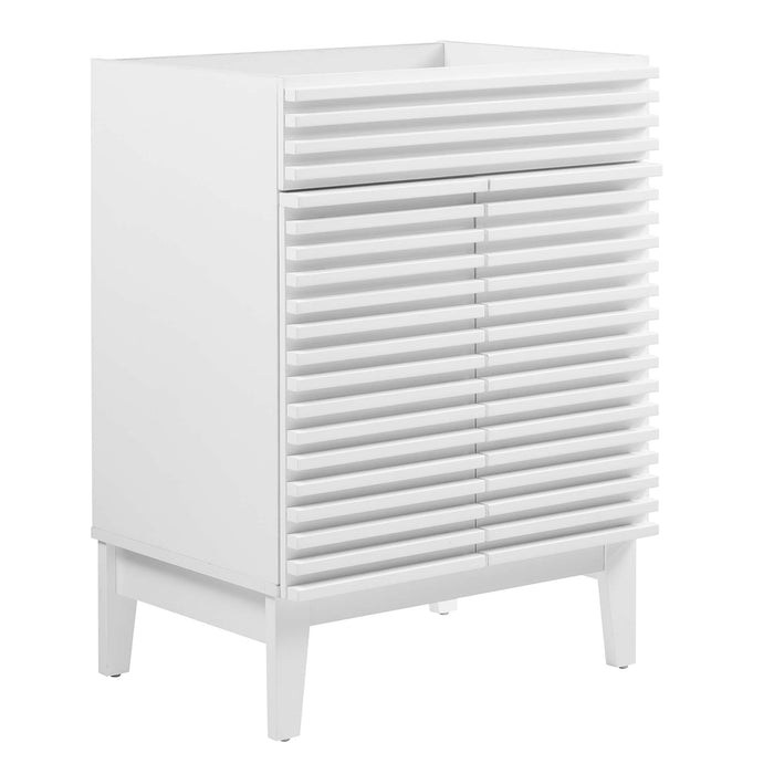 Modway Render 18" and 24" Bathroom Cabinets Basin Not Included Storage Shelf - View 110