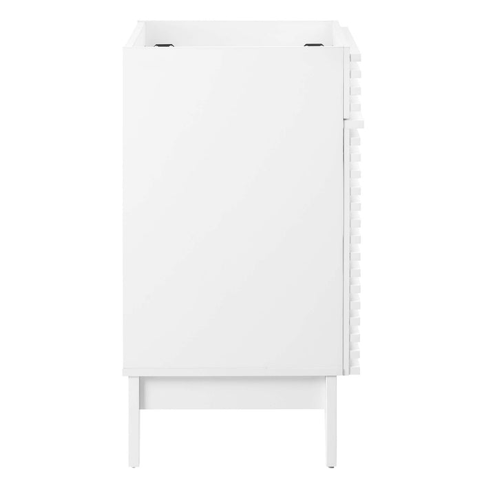 Modway Render 18" and 24" Bathroom Cabinets Basin Not Included Storage Shelf - View 38
