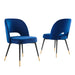 Modway Rouse Performance Velvet Dining Side Chairs - Set of 2 - View 12