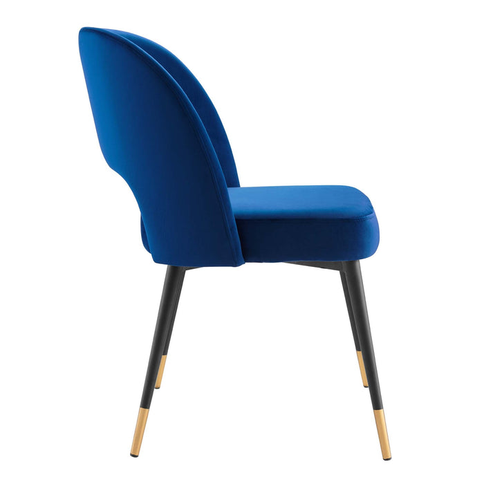 Modway Rouse Performance Velvet Dining Side Chairs - Set of 2 - View 15
