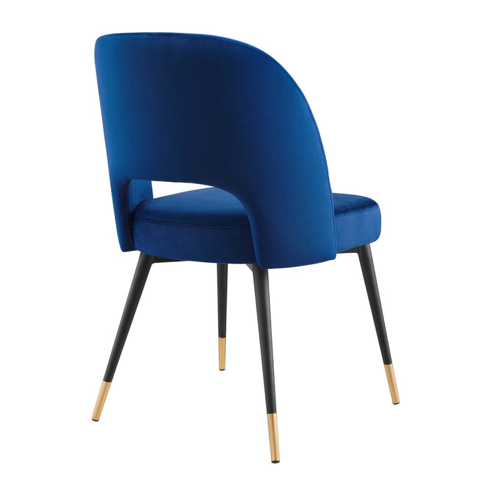 Modway Rouse Performance Velvet Dining Side Chairs - Set of 2 - View 16