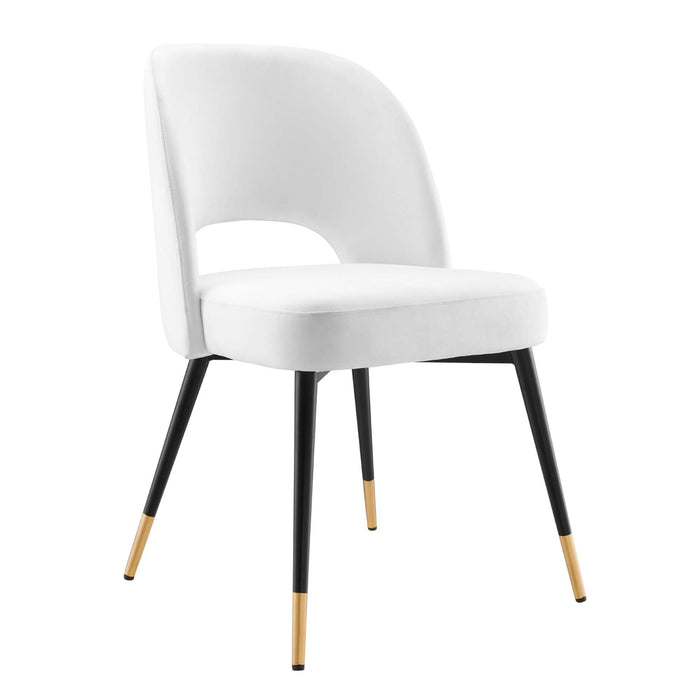 Modway Rouse Performance Velvet Dining Side Chairs - Set of 2 - View 19