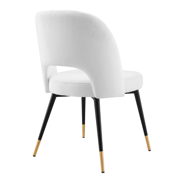 Modway Rouse Performance Velvet Dining Side Chairs - Set of 2 - View 21