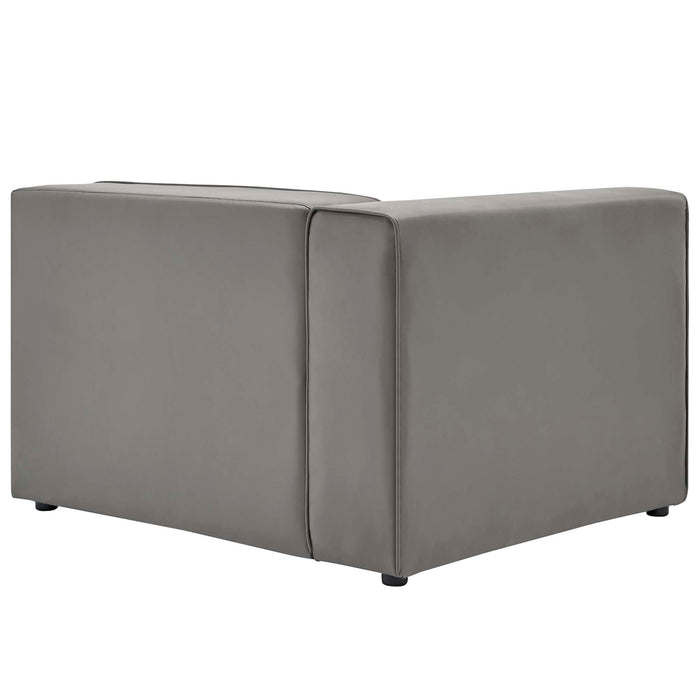Mingle Vegan Leather Left-Arm Chair - view 5