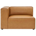 Mingle Vegan Leather Left-Arm Chair - view 13