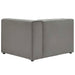 Mingle Vegan Leather Right-Arm Chair - view 6