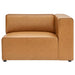 Mingle Vegan Leather Right-Arm Chair - view 12