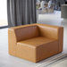 Mingle Vegan Leather Right-Arm Chair - view 8