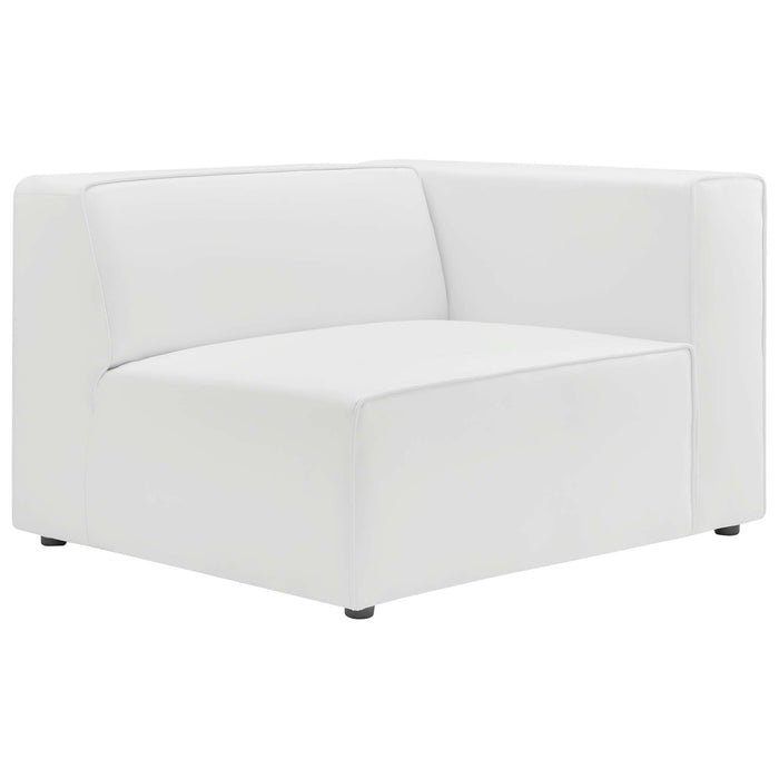 Mingle Vegan Leather Right-Arm Chair - view 16