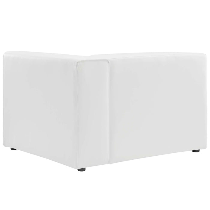 Mingle Vegan Leather Right-Arm Chair - view 20