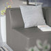 Mingle Vegan Leather Corner Chair - in lifestyle setting