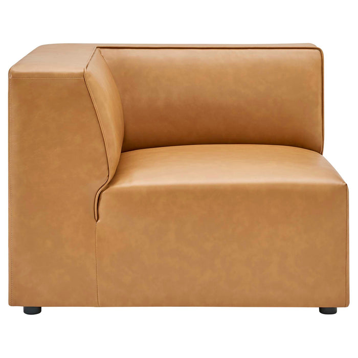 Mingle Vegan Leather Corner Chair - view 13