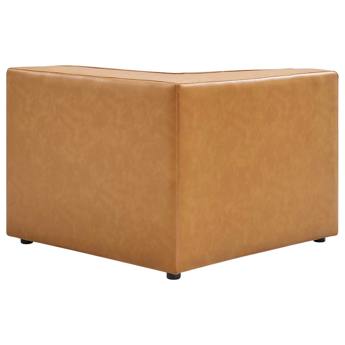 Mingle Vegan Leather Corner Chair - view 15