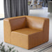 Mingle Vegan Leather Corner Chair - view 9