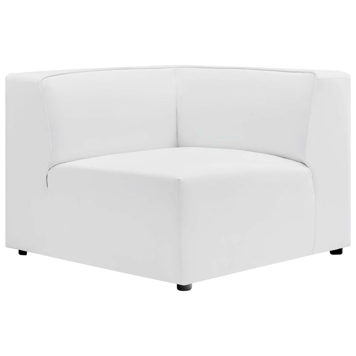 Mingle Vegan Leather Corner Chair - view 18