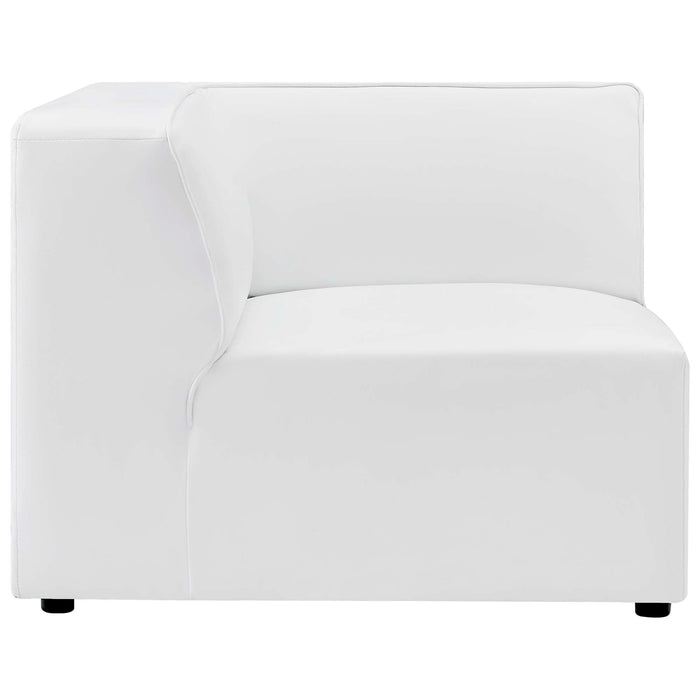 Mingle Vegan Leather Corner Chair - view 21
