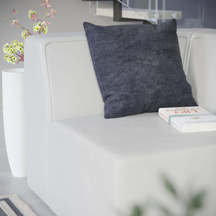 Mingle Vegan Leather Corner Chair - view 19