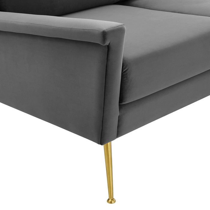 Chesapeake Performance Velvet Sofa - view 8