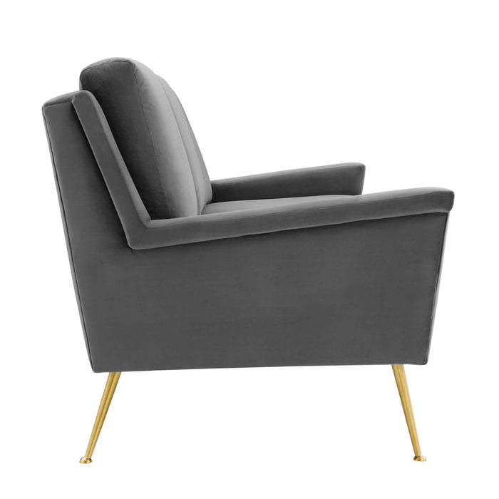 Chesapeake Performance Velvet Sofa - view 5