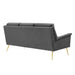 Chesapeake Performance Velvet Sofa - view 6